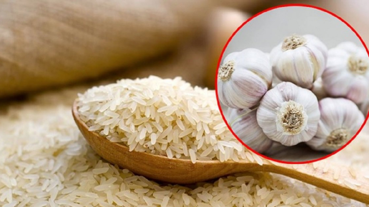 Sử dụng tỏi để có thể bảo quản gạo tốt hơn