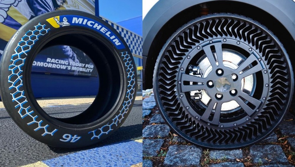 Lốp xe chống thủng - phát minh mới của Michelin